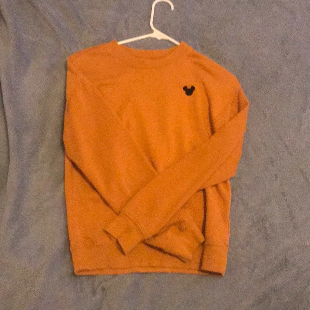 Orange pullover